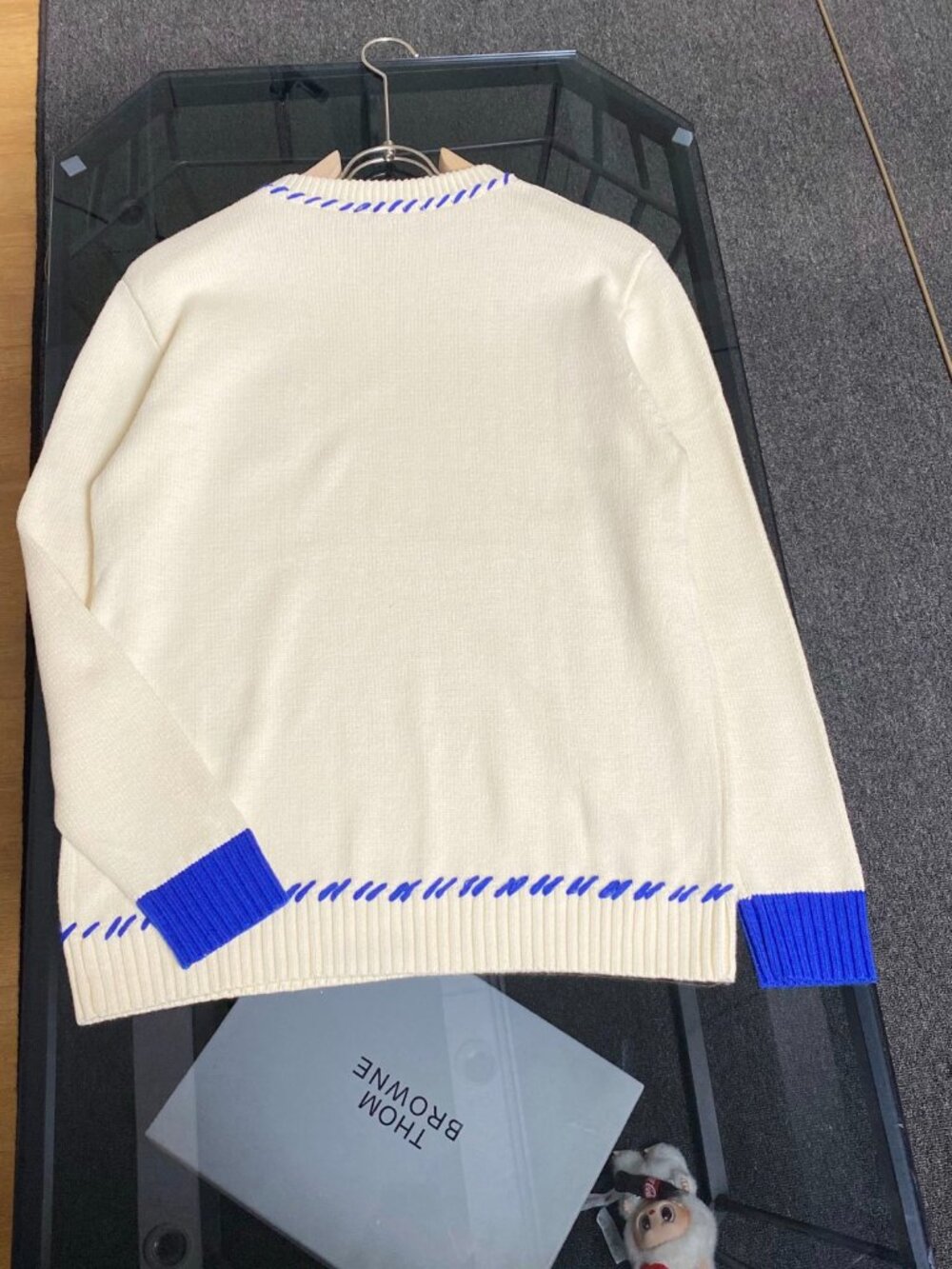 Ami Paris Heart Logo Crewneck Sweater - Picture 2 of 7